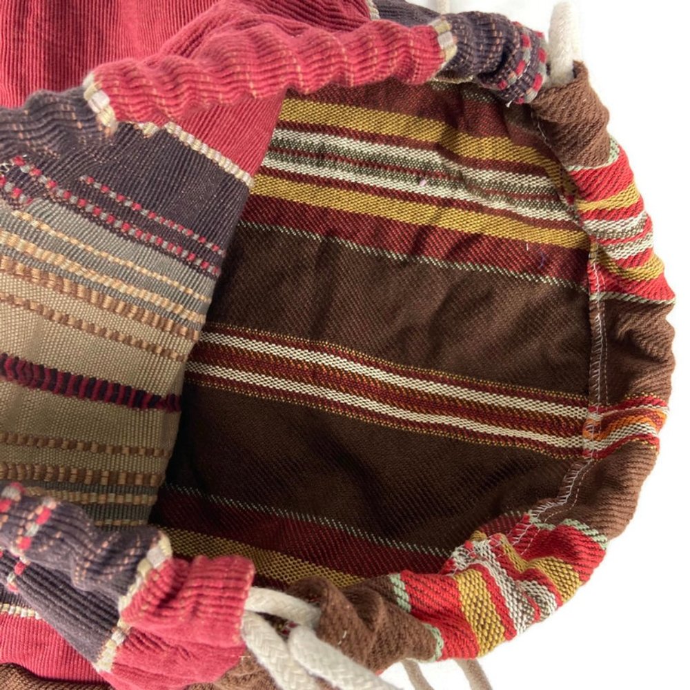 Tapestry Backpack Drawstring Boho Hippie - image 4